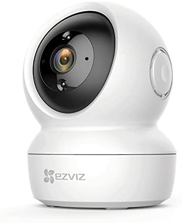 EZVIZ Безбедносна Камера Пан/Навалите 1080P Затворен Купола, Паметни IR Ноќ Визија, Движење Откривање, Автоматско Следење, Бебе/Пет Монитор, 2-Начин Аудио, Работи со Алекс?
