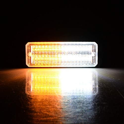 47 инчи 88-LED Strobe Светлина Бар Покрив Врвот и 4X 32-LED Супер Тенок Трепка Светилка Мулти Функција за Предупредување за Итни