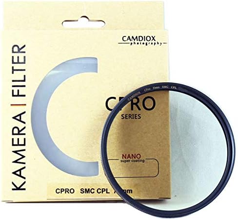 Camdiox CPRO Тенок Мулти-Слој CPL поларизирана Филтер - 16 Слој Нано Обложени СКМ за Филмот Дигитални SLR mirrorless Камера (40.5
