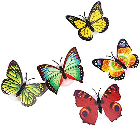 Пеперутка Светла 3D Led Пеперутка Декорација Ноќ Светлина,12Pcs Trippy Соба Оркестарот за Градина,Двор,на Тревникот,Партија,Празнична