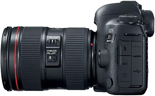 Canon EOS 5D Mark IV dslr фото Камера со 24-105mm f/4L II Леќа (Меѓународен Модел) Pro Пакет