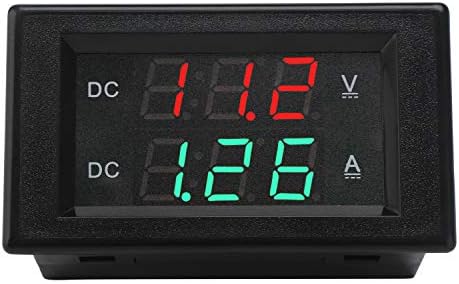 Напон Тековниот Екран, DROK DC 4.5-100V Дигитални Voltmeter Ammeter Multimeter Панел, 0-50A Volt Тестер Метар Amp Детектор, ПРЕДВОДЕНА