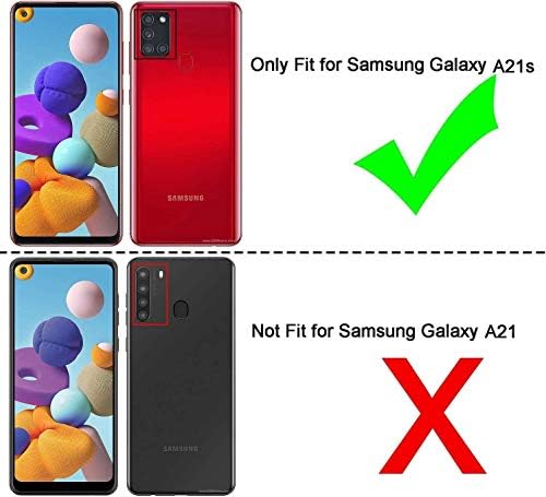 Галакси A21S Случај (Не Одговара A21) со HD Екран Заштитник,YmhxcY Оклоп Одделение Случаи со Ротирачки Држач Потпирачот Не се Лизга Хибрид Солиден Телефон Случај за Samsung Га?