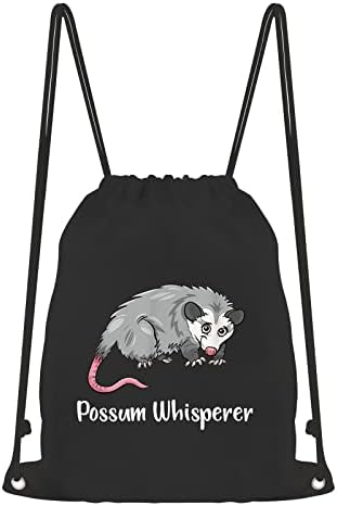 JNIAP Possum Drawstring Торба Opossum Љубовник Подарок Possum Шепот Салата Торба Opossum Drawstring Ранец Possum Животинско Подарок (Possum Шепот sackpack)