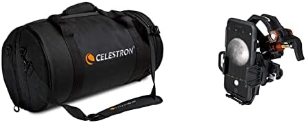 Celestron – 8 Оптички Телескоп Цевка Торба, Ултра-трајни Заштитни Ѕидови – Поместена Ремени за Лесна за Носење & NexYZ 3-Axis паметен