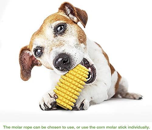 FEGOCLT Миленичиња Куче Играчки Куче Млечни Стап Играчка Смешно Интерактивни Куче Џвакање Играчка за Куче Заб Чисти Пченка Млечни