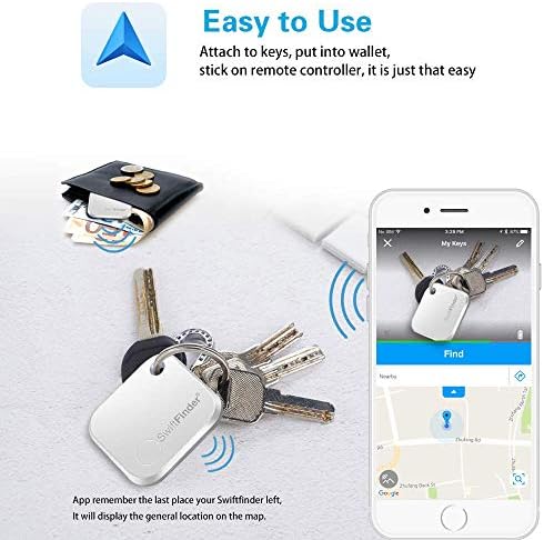 Клучни Пронаоѓач Локатор,Bluetooth Клучни Пронаоѓач со Стан Контрола,Мини Безжична Следење GPS Локатор,Објект Пронаоѓач за Клучеви,Телефони