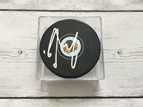 Марко Кругер Потпишан Autographed Чикаго Blackhawks Хокеј дух пакостник a - Autographed NHL Пакови