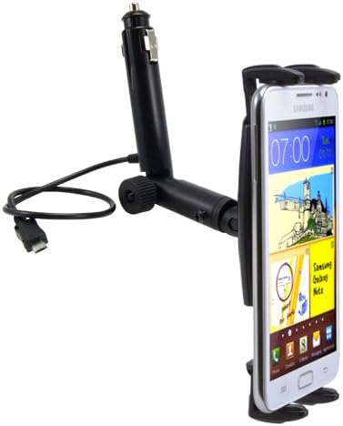 Arkon Полесни Приклучок за Автомобил Монтажа за Носител со Микро USB Полнење Кабел за Samsung Галакси S6 S5 S4 Галакси Забелешка