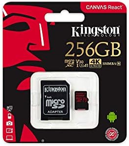 Професионални MicroSDXC 256GB Работи за Xolo Игра 6X-1000Card Обичај Потврдена од страна на SanFlash и Кингстон. (80MB/s)