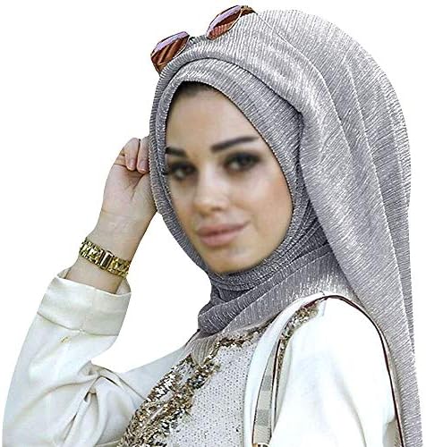 Adela Жените Лесни Муслиманска Шамија Turban Hijab Капа Долго Шамија Заврши Shawl