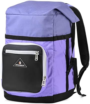 RAMHORN 26L Лаптоп Ранец Големи Стилски Лесни Schoolbag Боја-контраст Торба за Кампусот Патување Пешачење