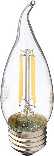 МОБ Осветлување Мека Бела LED 3.5-watt (40-вати Замена), 300-Лумен Свиткана Совет Сијалица со Среден База (4 Светилки)