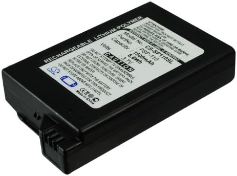 C & S 1800mAh PSP-110 Батерија за Sony PSP-1000, PSP-1000G1, PSP-1000G1W, PSP-1000K, PSP-1000KCW