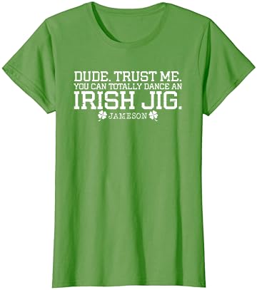 Смешни Ирски Убодни Танц-Џејмсон Ирското Виски Св. Pattys T-Shirt