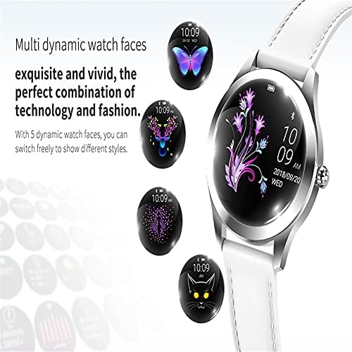IP68 Женски Smart Watch, Водоотпорен Smart Watch, со Здравствен надзор, Спиење Следење и Android и iOS Врски