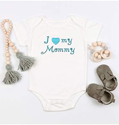Сакам Моите Мама Бременоста Открие Бебе Bodysuit Симпатична Onesie Подарок Идеја