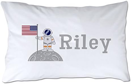 Моделот менито што се Персоналните Деца Големина Астронаут Pillowcase со Перница Вклучени