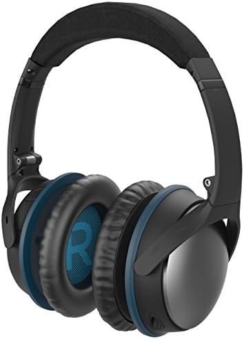 Bose Слушалки Замена Уво Влошки за Bose QC15 и QC25, Зголемена Бучава Изолација + Врховниот Удобност СТП Кожа EarPads Перница Сет