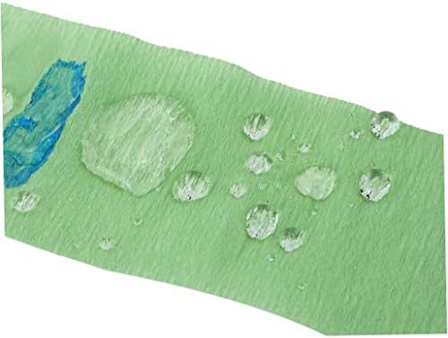 SouiWuzi Вратот Хартија Ленти Neckband Фризерски Ткиво за Еднократна употреба Зелена Еластичен Заврши за Салонот Берберот Материјали