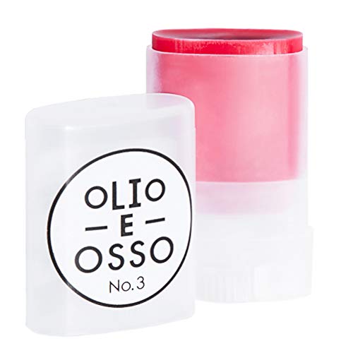 Olio E Osso - Природни Усна & Образ Balm | Природен, Не-Токсични, Чиста Убавина (No. 3 Crimson)