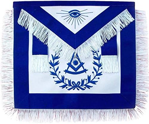 Церемонијална облека Ложа Masonic Минатото Господар Сина со Венец и Дополнителните Престилка (Lambskin)