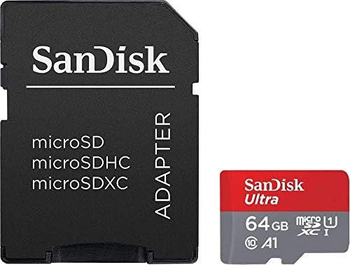 Ултра 64GB MicroSDXC Работи за Canon PowerShot ELPH 100 ХС Сина Плус Потврдена од страна на SanFlash и SanDisk (A1/C10/U1/8k/120MBs)