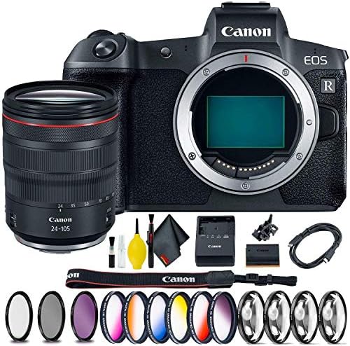 Canon EOS Р Mirrorless Дигитална Камера + Канон Р 24-105mm Леќа Комплет