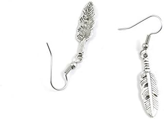 1 Парови Накит Одлуки Антички Сребрен Тон Earring Материјали Куки Наоди Шарм O7EL9 Пердув