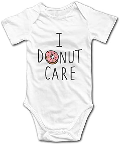 Јас Крофна Заштита на Младата Romper Памук Бебе Кратко Sleeve Bodysuit Новина Jumpsuit Onesie за Бебе