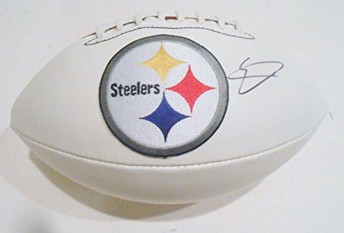 Sammie коутс (coates) Потпишан од Питсбург Steelers Логото Фудбал w/ГРБ - Autographed Топки