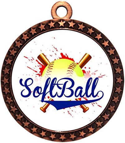 Експрес Медали 1 до 50 Пакети Софтбол Бронзен Медал Трофеј Наградата со Вратот Лента STDD212-EG190