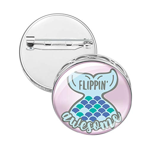 Диви Essentials Flippin Страшни Глеѓ Pin Етерично Масло Diffuser Подарок Сет - Вклучува Ароматерапијата Нерѓосувачки Челик Pin, 8