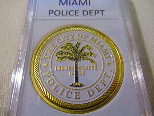 Aveshop Изборот на Симболите на Градот на Мајами Полицијата и Грло. Ch Cn (Овие Insignia Совршено Ќе Се Дополнуваат Вашата Колекција)