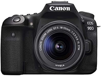 Canon 90D Дигитални SLR Камера со 18-55 е STM Леќа (Продолжува)