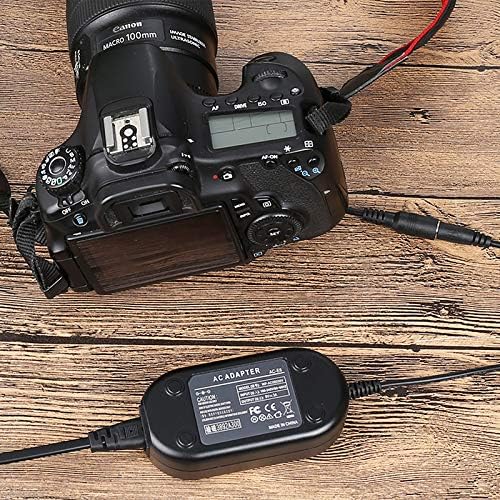 Smartpow ACK-E18 Камера AC Адаптер за Напојување Држачи за Полнење за Canon EOS 750D 760D 800D 77D 200D 250D Бунтовнички T6i T7i