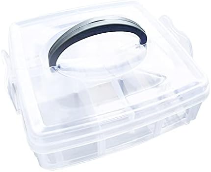 WZMBH Пластични Складирање BoxDiamond Везови Кутија, Дијамант Складирање Кутија Монистра Организатор Случај за Накит Монистра Earring