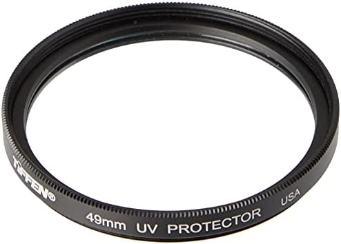 Tiffen 49UVP 49mm УВ Заштита на камерата Леќи на Камерата Филтер , Црна