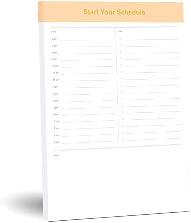 TSFPapier Секојдневно да се Направи Листа на Notepad со 104 Страници Солза-Оф Планирање Листови,5.9 x 8.3 Состаноци, Белешки, Прав