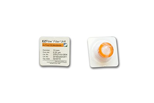 EZFlow Стерилни Целулоза Ацетат (CA) Шприц Филтри, 0.22 um Стерилизирање Мембрана, 13mm, 100/PK